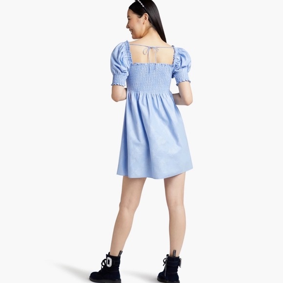 New Hill House The Athena Nap Dress Light Blue Nap Dress size Large - Picture 2 of 6